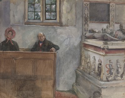 Kirkossa tekijältä Edwin Austin Abbey