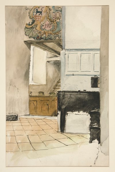 Sisustustutkimus tekijältä Edwin Austin Abbey