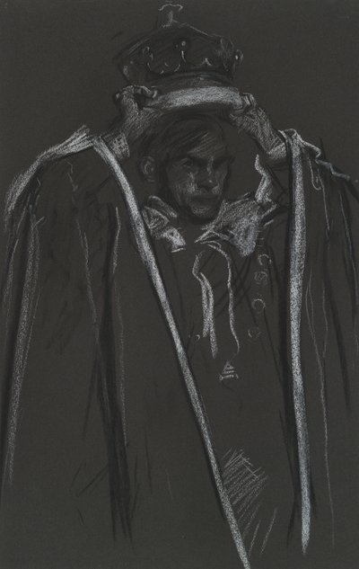 Peer sijoittaminen kruunaus nuija varten tekijältä Edwin Austin Abbey