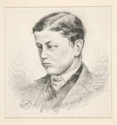 Tuntemattoman nuoren pojan muotokuva tekijältä Edwin Austin Abbey