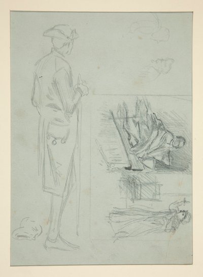Arkki luonnoksia tekijältä Edwin Austin Abbey