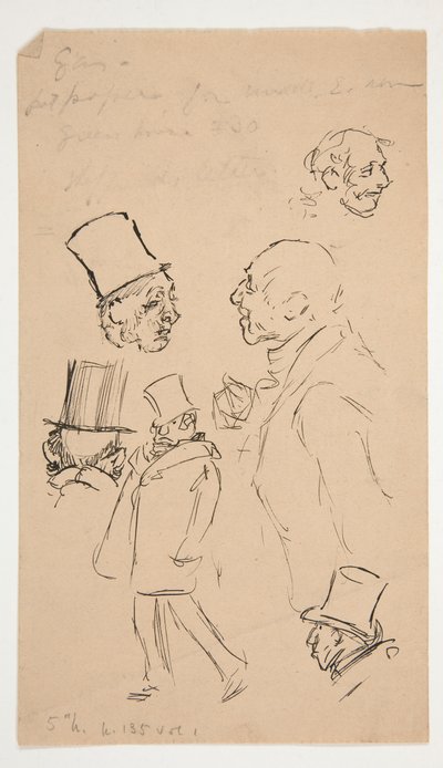 Arkki luonnoksia tekijältä Edwin Austin Abbey
