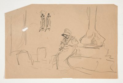 Luonnos varten tekijältä Edwin Austin Abbey