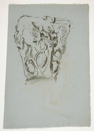 Luonnos pääomasta tekijältä Edwin Austin Abbey