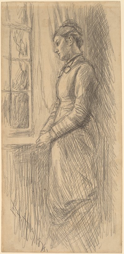 Yksinäisyys: Neiti Vesta Rollinstall tekijältä Edwin Austin Abbey