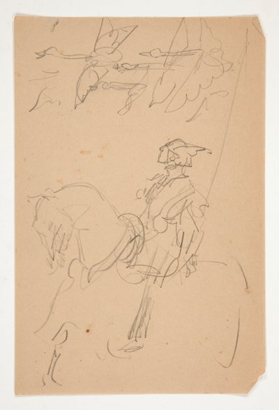 Tutkimus Kolumbukselle uudessa maailmassa(?) (öljymaalaus) tekijältä Edwin Austin Abbey