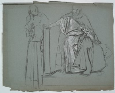 Tutkimus Kingille ja palvelijoille Hamletissa tekijältä Edwin Austin Abbey