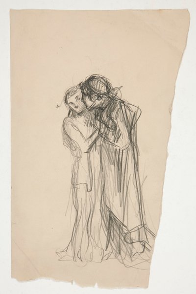 Opiskelu kahdestoista yölle (?) tekijältä Edwin Austin Abbey