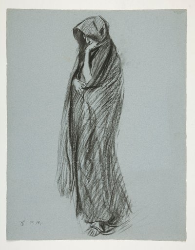 Tutkimus hahmolle klo 20 tekijältä Edwin Austin Abbey
