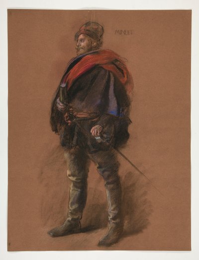 Tutkimus kapteeni Peter Minuitin hahmosta vuonna tekijältä Edwin Austin Abbey