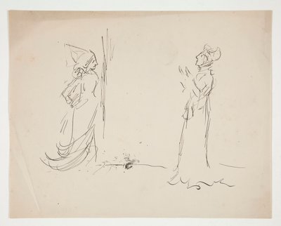 Tutkimus kahdesta hahmosta, rakkaudesta tekijältä Edwin Austin Abbey