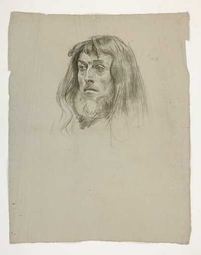 Tutkimus kuningas Arthurin päästä tekijältä Edwin Austin Abbey