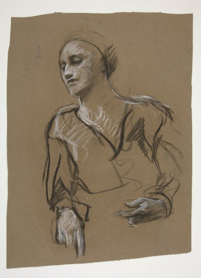 Tutkimus naisesta tekijältä Edwin Austin Abbey