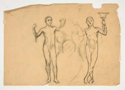 Tutkimus kahdesta liekinkantajasta tekijältä Edwin Austin Abbey