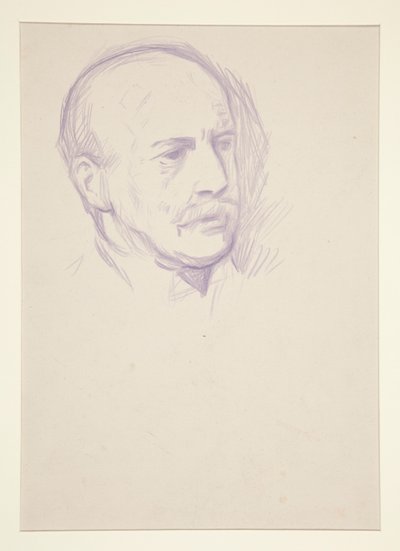 Tutkimus, miehen muotokuva, Edward VII:n kruunaus -muotokuva tekijältä Edwin Austin Abbey