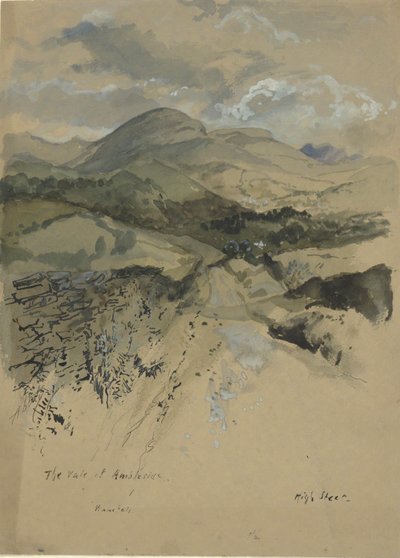 Vale of Ambleside, Wansfell tekijältä Edwin Austin Abbey
