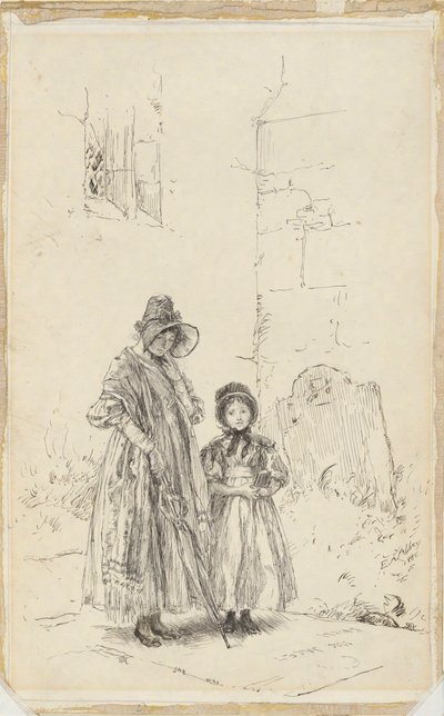 The Vicar, elokuvasta Hiljainen elämä tekijältä Edwin Austin Abbey