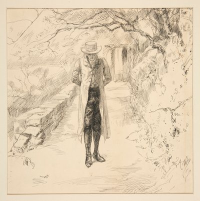 Wordsworth kävelee metsässä: Englantilainen Lakes and Men -sarja, Harperilta tekijältä Edwin Austin Abbey
