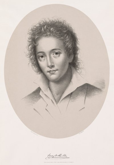 Percy Bysshe Shelley, 1867. tekijältä Edwin Beyerhaus