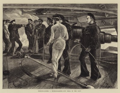 Breech-Loaders v Suukuormaajat, asepora laivastossa tekijältä Edwin Buckman