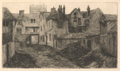 Bell Inn, Edmonton, Takanäkymä - Outer Suburb - Pohjoinen tekijältä Edwin Edwards