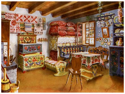 Itävalta-Unkarin talonpoikakalusteet, 1911-1912. tekijältä Edwin Foley