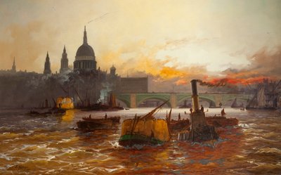 Lontoon allas, 1940-45 tekijältä Edwin Henry Eugene Fletcher