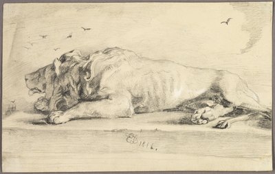 Makaava leijona tekijältä Edwin Henry Landseer