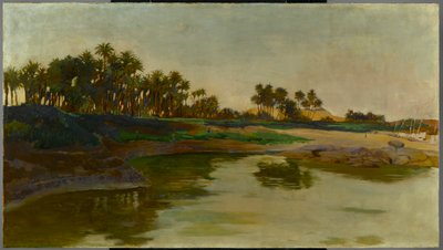 Elefantin saari, Egypti, noin 1886-1891 tekijältä Edwin Howland Blashfield