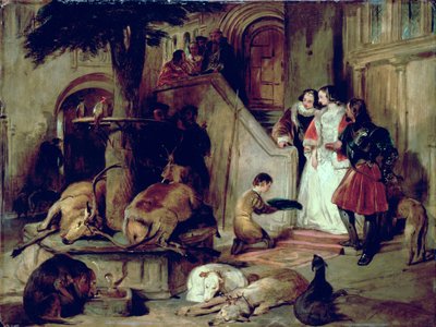 Piha vanhaan aikaan tekijältä Edwin Landseer