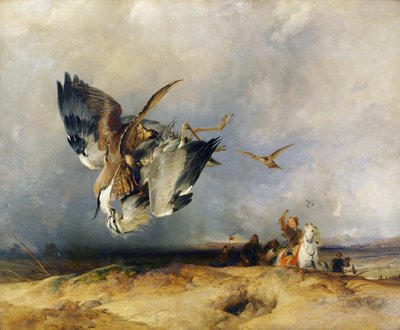 Hawking vanhaan aikaan tekijältä Edwin Landseer