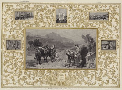 Hänen Majesteettinsa kuningatar, kuninkaallinen prinsessa ja Walesin prinssi Loch Lagganissa, Skotlannissa tekijältä Edwin Landseer