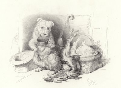 Kerjäläinen tekijältä Edwin Landseer