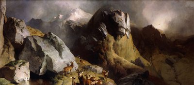 Deer Pass, noin 1852 tekijältä Edwin Landseer