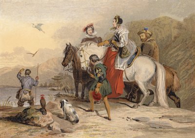 Hawkingin puolue tekijältä Edwin Landseer