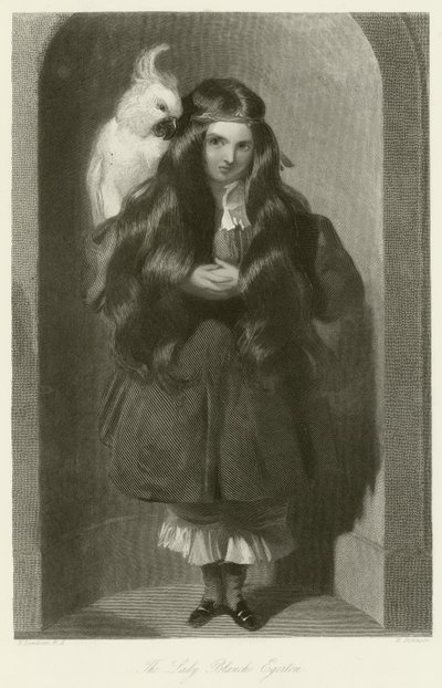 Lady Blanche Egerton tekijältä Edwin Landseer