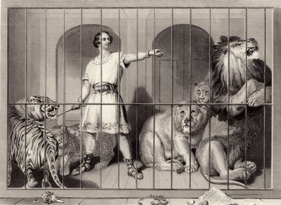 Van Amburgh ja lionit tekijältä Edwin Landseer