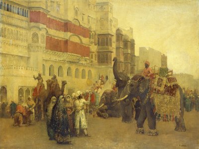 Tämä lihava päivä Beckney-Baluchistanissa, Beckney, tekijältä Edwin Lord Weeks