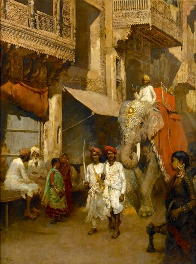 Promenade Intian kadulla tekijältä Edwin Lord Weeks