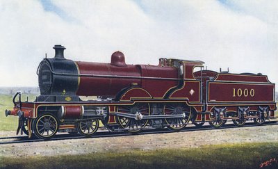 Eden Valleyn varrella: Deeley Compound Engine 1000 Midland Railwaylle tekijältä Edwin Thomas Rudd