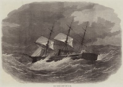 HMS Captain, hiljattain kadonnut merellä tekijältä Edwin Weedon
