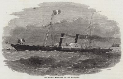 Alliance Southampton ja Havre Mail Steamer tekijältä Edwin Weedon