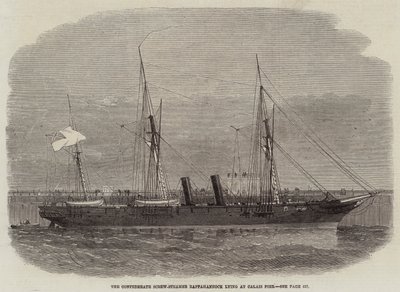 Confederate Screw-Steamer Rappahannock makaa Calais