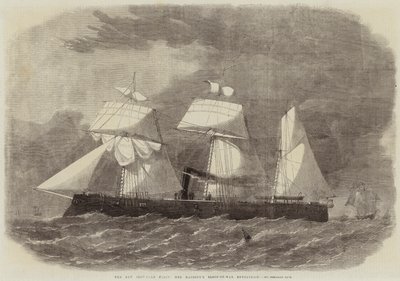 Uusi rautapukuinen laivasto, Hänen Majesteettinsa Sloop-of-War Enterprise tekijältä Edwin Weedon