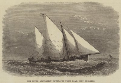 South Australian Newspaper Press Boat, Port Adelaide tekijältä Edwin Weedon