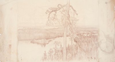 Järvimaisema tekijältä Eero Järnefelt