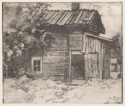 Vanha mökki tekijältä Eero Järnefelt
