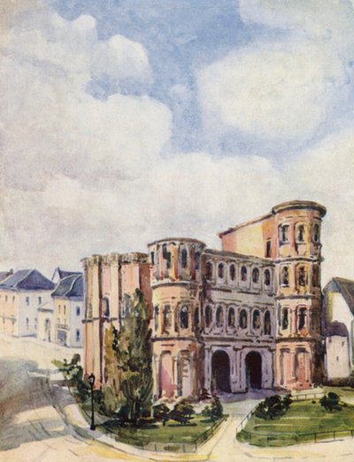 Rein: Trier, Porta Nigra (värilitro). tekijältä Effie Jardine