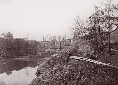 Dutch Gap Canal, 1865. tekijältä Egbert Guy Fowx