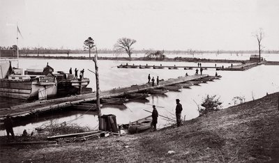 Ponttonisilta, 1861-65. tekijältä Egbert Guy Fowx
